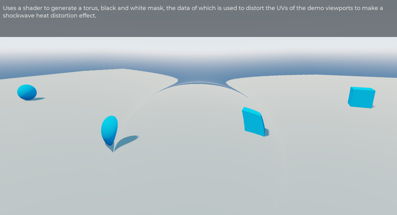 Shockwave post-process shader